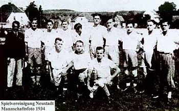Spielvereinigung Neustadt, Mannschaftsfoto von 1934