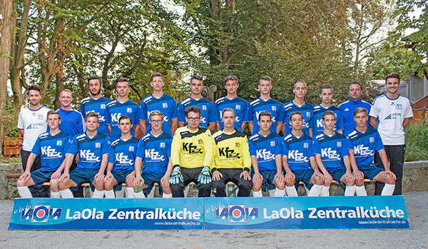 A-Jugendmannschaft des SSV Neustadt/Sachsen