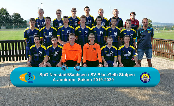 A-Jugendmannschaft des SSV Neustadt/Sachsen