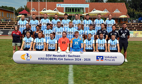 1. Männermannschaft des SSV Neustadt/Sachsen