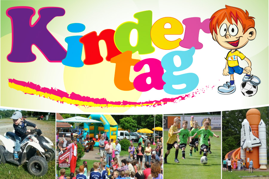 Kindertagfest und Kindergartentunier im Volksbank-	Stadion Neustadt/Sachsen