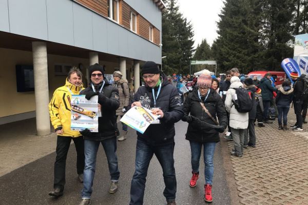 SSV-Vertreter zu Gast bei der Bob-WM in Altenberg