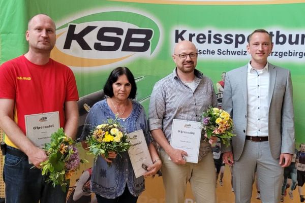 Auszeichnung für SSV-Vorsitzenden Martin Beck