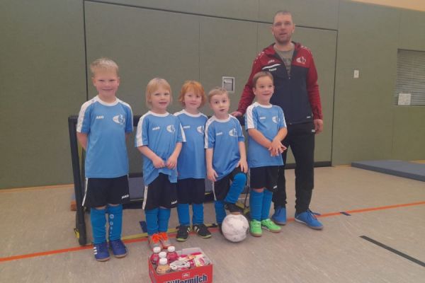 Kinderfußballturnierrunde im Neustädter Sportforum