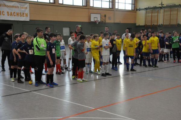 Kinderfußballhallenturnier der D2-Junioren 