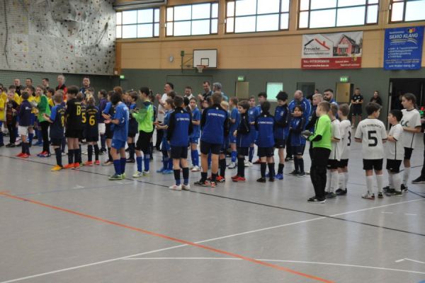 Kinderfußballhallenturnier der D2-Junioren 