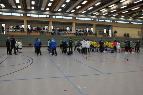 Kinderfußballhallenturnier der D2-Junioren 