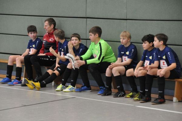 Kinderfußballhallenturnier der D2-Junioren 