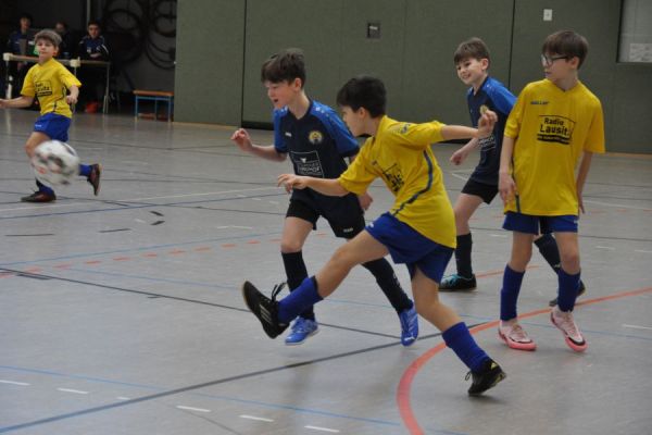 Kinderfußballhallenturnier der D2-Junioren 