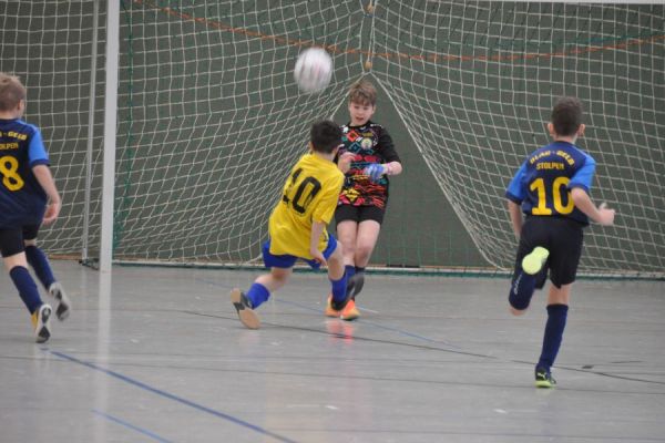 Kinderfußballhallenturnier der D2-Junioren 