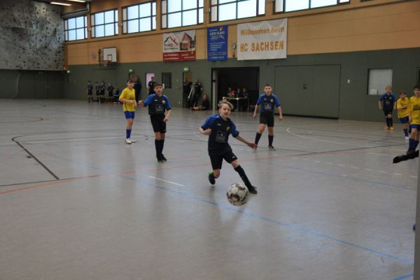 Kinderfußballhallenturnier der D2-Junioren 