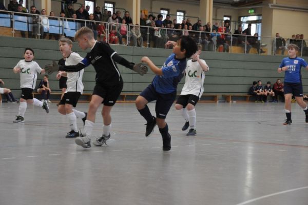 Kinderfußballhallenturnier der D2-Junioren 