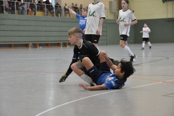 Kinderfußballhallenturnier der D2-Junioren 