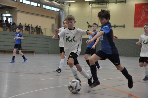 Kinderfußballhallenturnier der D2-Junioren 