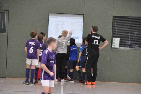 Kinderfußballhallenturnier der D2-Junioren 