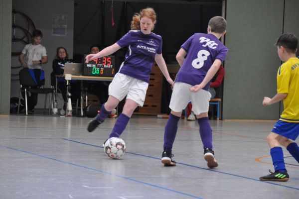 Kinderfußballhallenturnier der D2-Junioren 