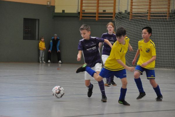 Kinderfußballhallenturnier der D2-Junioren 