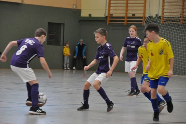 Kinderfußballhallenturnier der D2-Junioren 