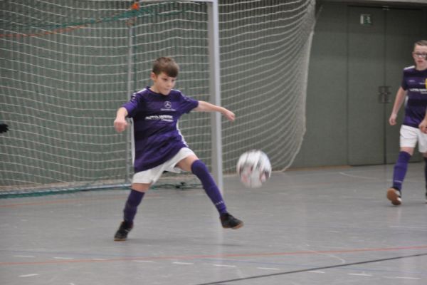 Kinderfußballhallenturnier der D2-Junioren 