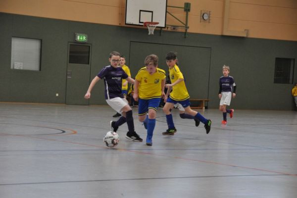 Kinderfußballhallenturnier der D2-Junioren 