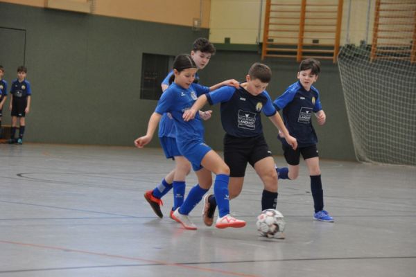 Kinderfußballhallenturnier der D2-Junioren 