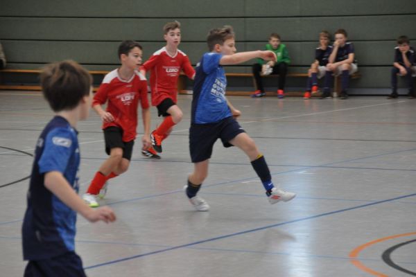 Kinderfußballhallenturnier der D2-Junioren 