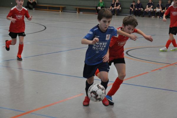 Kinderfußballhallenturnier der D2-Junioren 