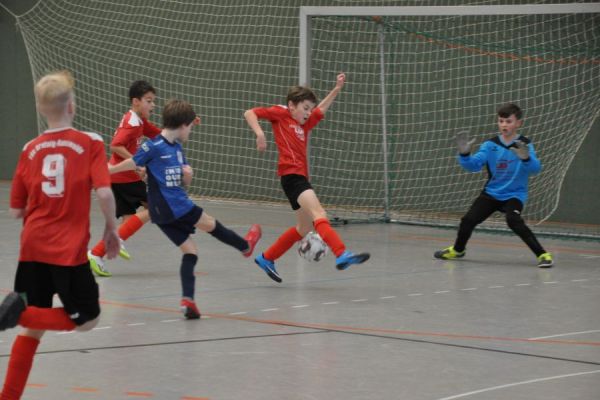 Kinderfußballhallenturnier der D2-Junioren 