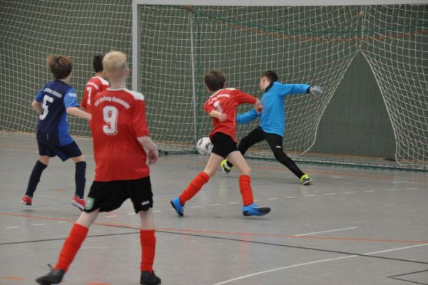 Kinderfußballhallenturnier der D2-Junioren 