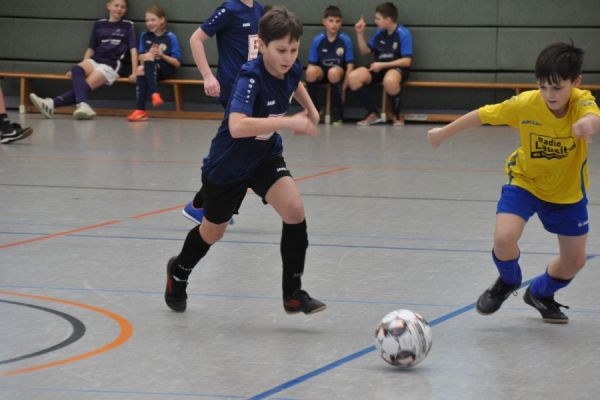 Kinderfußballhallenturnier der D2-Junioren 