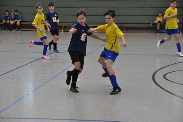 Kinderfußballhallenturnier der D2-Junioren 