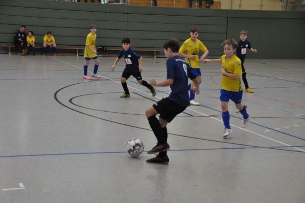 Kinderfußballhallenturnier der D2-Junioren 