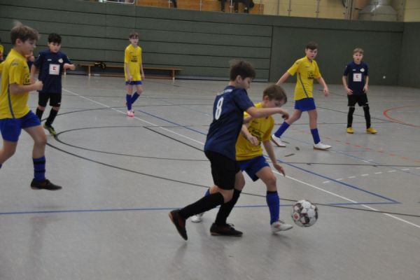 Kinderfußballhallenturnier der D2-Junioren 