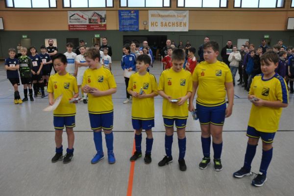 Kinderfußballhallenturnier der D2-Junioren 