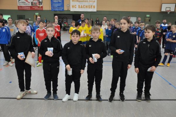 Kinderfußballhallenturnier der D2-Junioren 