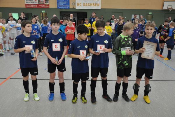 Kinderfußballhallenturnier der D2-Junioren 