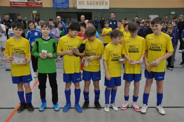 Kinderfußballhallenturnier der D2-Junioren 