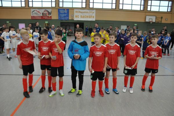 Kinderfußballhallenturnier der D2-Junioren 