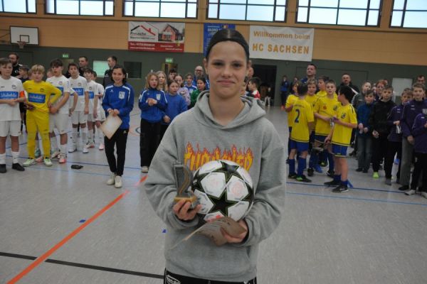 Kinderfußballhallenturnier der D2-Junioren 