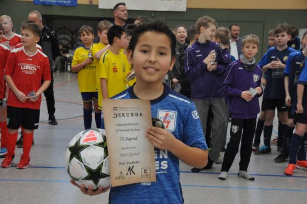 Kinderfußballhallenturnier der D2-Junioren 