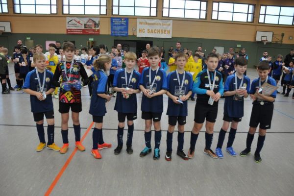 Kinderfußballhallenturnier der D2-Junioren 