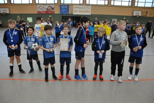 Kinderfußballhallenturnier der D2-Junioren 