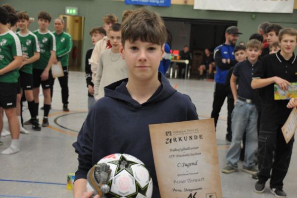 Hallenfußballturnier der C-Junioren 