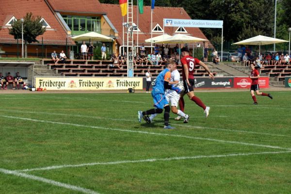 Bilder vom Spiel SSV Neustadt/Sachsen gegen FSV 1923 Lohmen