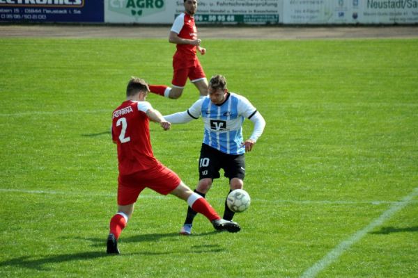 Bilder vom Spiel SSV Neustadt/Sachsen gegen 1. FC Pirna