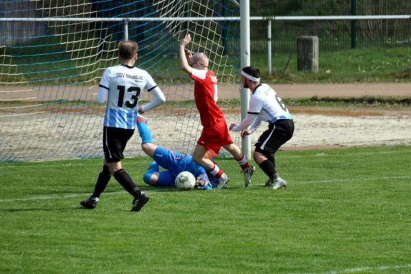 Bilder vom Spiel SSV Neustadt/Sachsen gegen 1. FC Pirna